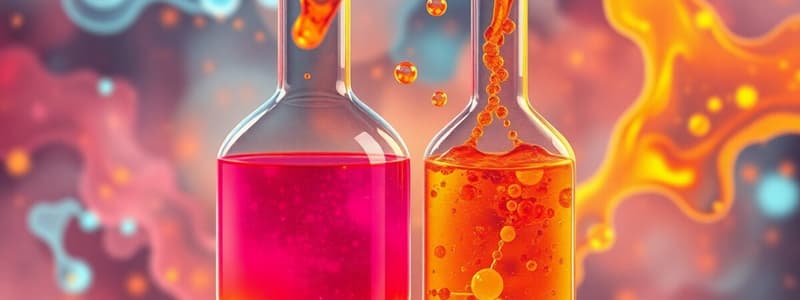 Chimie: Solutions Sursaturées et Solubilité