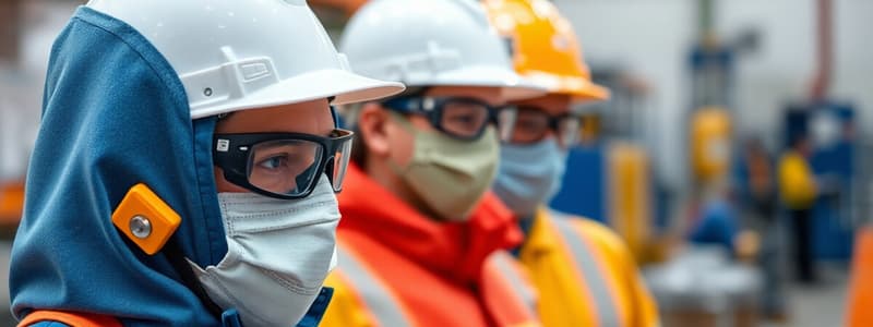 Occupational Safety and PPE Quiz