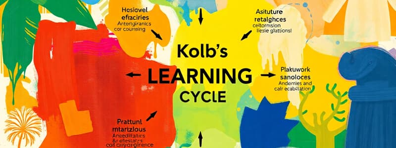 Kolb's Learning Cycle at GlobalTech Ltd.