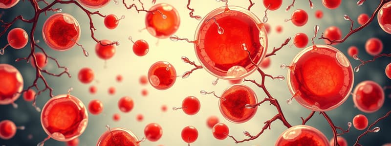 Plasma Proteins and Erythrocytes Quiz