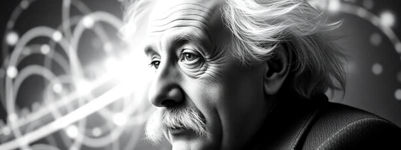 Albert Einstein's Life and Work Overview