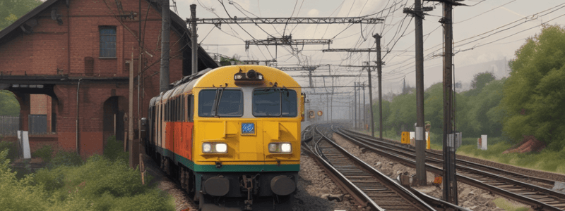 Mechanical Signalling Equipment Maintenance