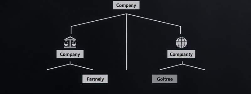 Types and Structures of Companies