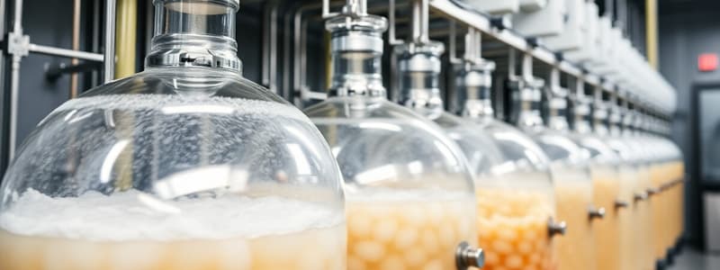 Industrial and Alcohol Fermentation