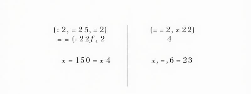 Algebra Chapter 1 Flashcards