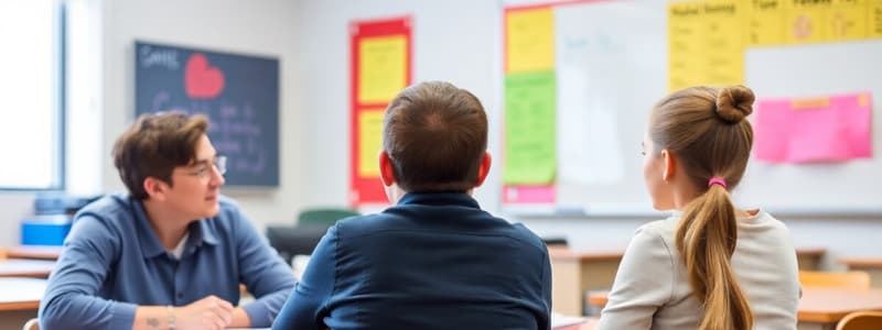 Classroom Seating Arrangements