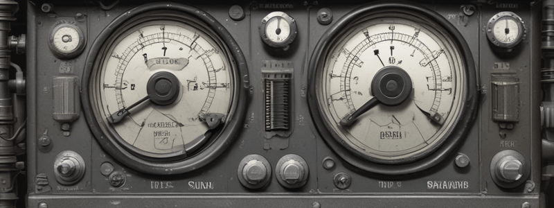 Aircraft Maintenance: Ammeter Shunts