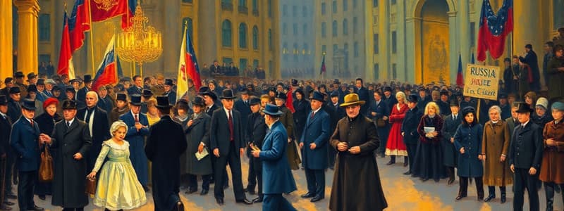 Russian Revolution Overview Quiz