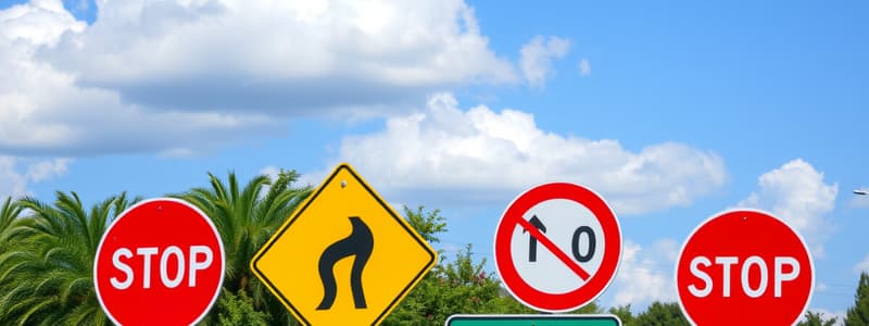 Traffic Signs Quiz