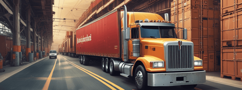 The 7 Rs of Logistics Quiz