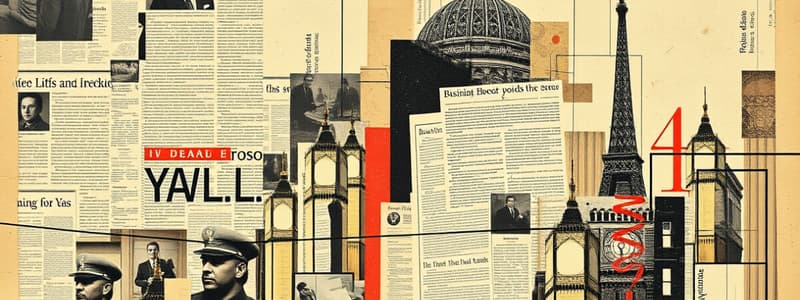 Media Aesthetics and Newspaper Structure