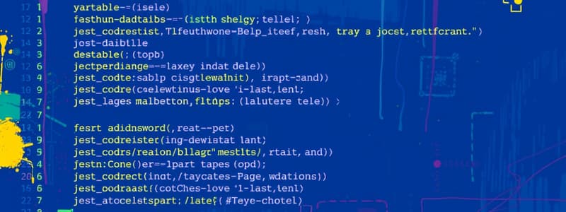 Importance of Naming Variables