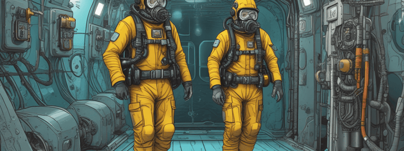 Subsea Diving Operations Safety Quiz