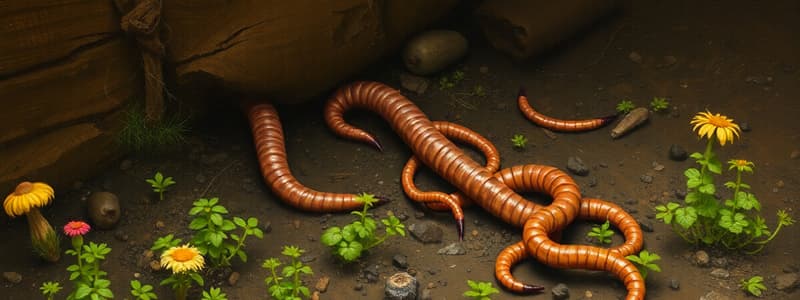 Earthworm Characteristics and Ecology