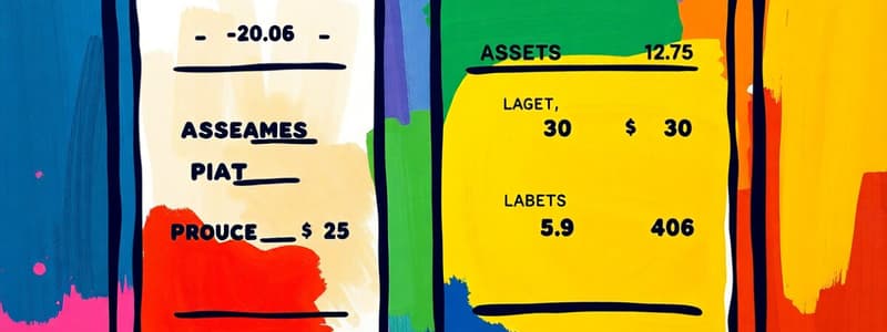 Balance Sheet Overview