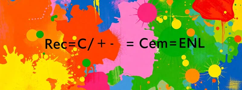 Year 8: Chemical Reactions & Equations