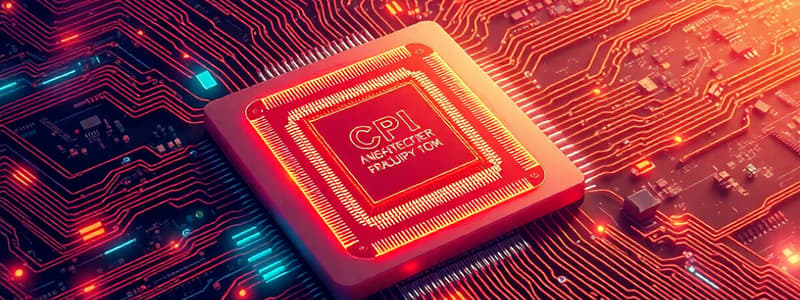 CPU and Processor Organization