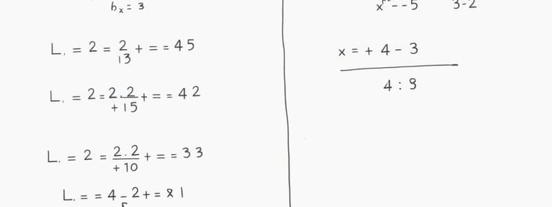 Algebra 1: Variables and Equations Flashcards