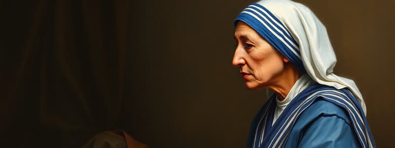 Mother Teresa and Her Critics