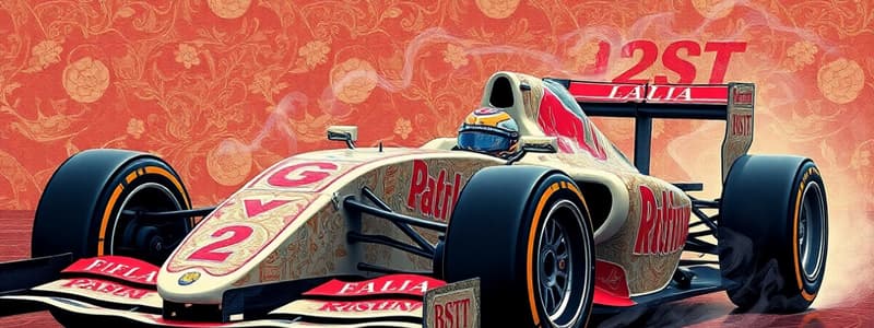 Formula 1 Overview and Characteristics