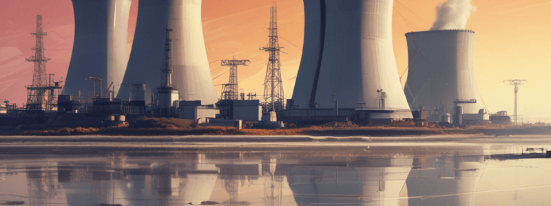 Nuclear Power Plant Operations Quiz