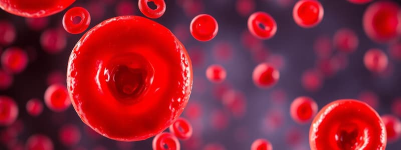 Hematology Quiz: Anemia and Blood Disorders