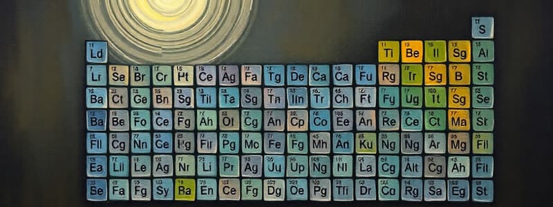 Transition Metals