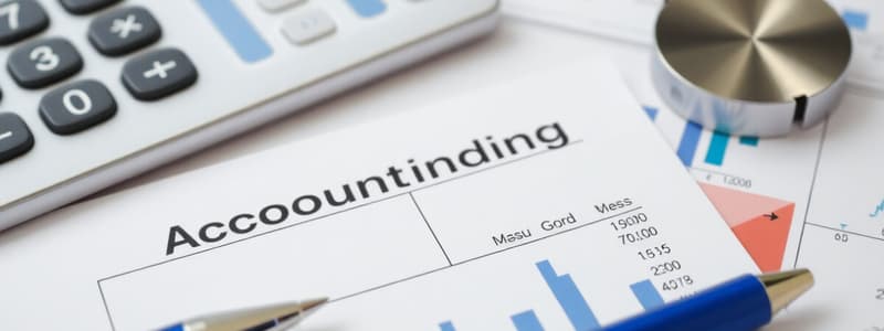 Introduction to Accounting