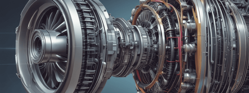 Power and Work Formulas in a Gas Turbine Engine