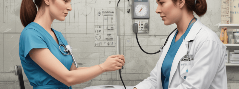 Nursing Vitals Delegation and Assessment Quiz