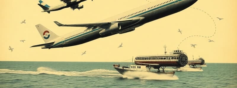 Transporte Aéreo y Acuático