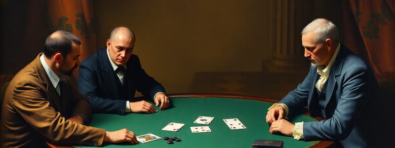 Stratégies des joueurs au poker