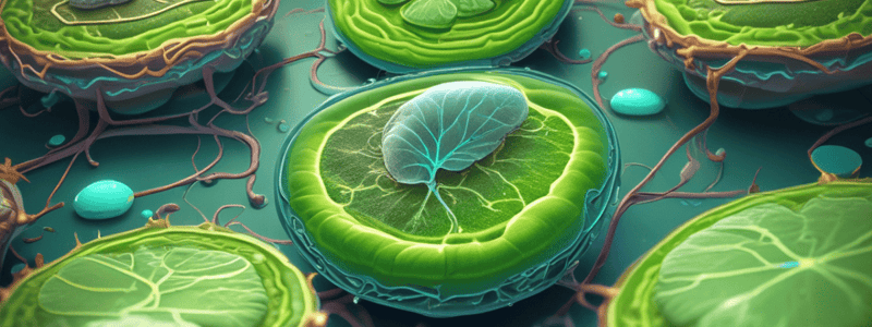 Photosynthesis and Eukaryotic Cells Quiz