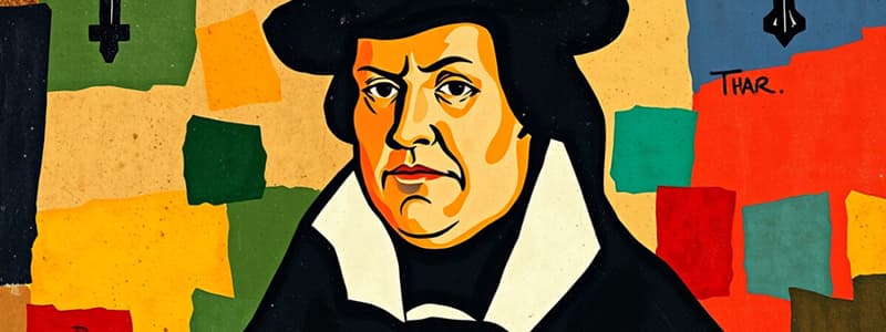 Reformation and Martin Luther