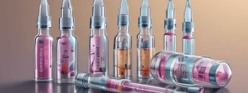 Injectable Ampoules: Types and Handling