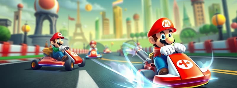 Mario Kart 8 and Economic Ideologies