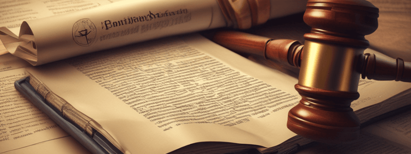 Contracts Law 1: Elements of Contract