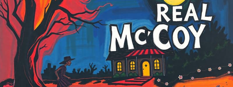 The Real McCoy Ghost Stories Quiz