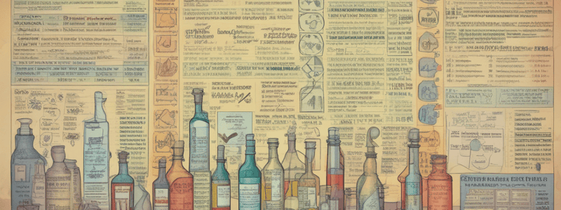 Controlled Substances Schedules Quiz