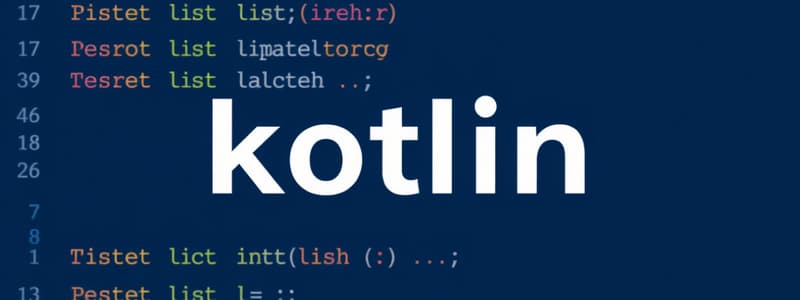 Type Conversion in Kotlin