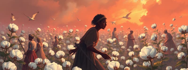 Slavery in the US and Cotton Industry