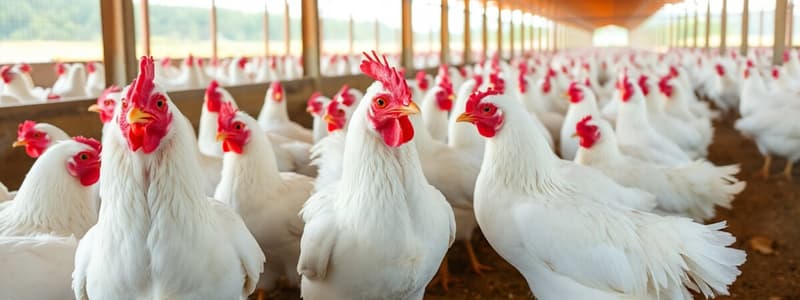 Poultry Farming Practices and Production