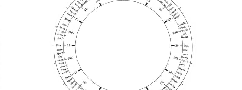 Circle Definitions Quiz