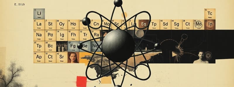 Atomic Structure and Periodic Table