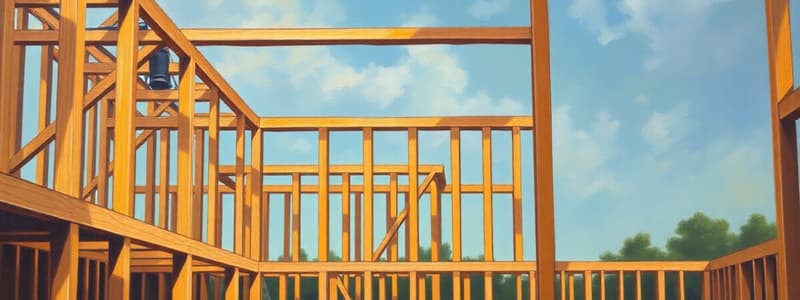 Commercial Building Framing and Fire Protection