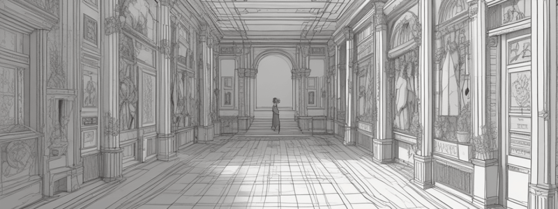 One-Point Perspective in Drawing