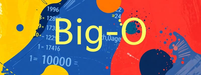 Understanding Big-O Notation