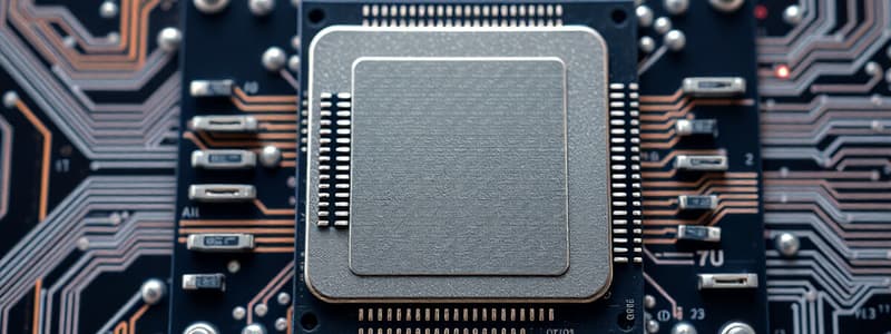 Computer Architecture: CPU Functions