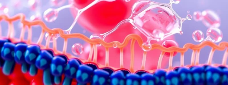 Cell Membrane Structure and Function