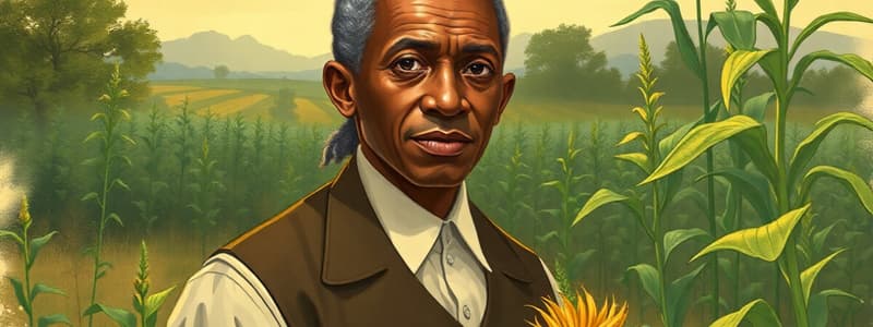 George Washington Carver's Agricultural Innovations